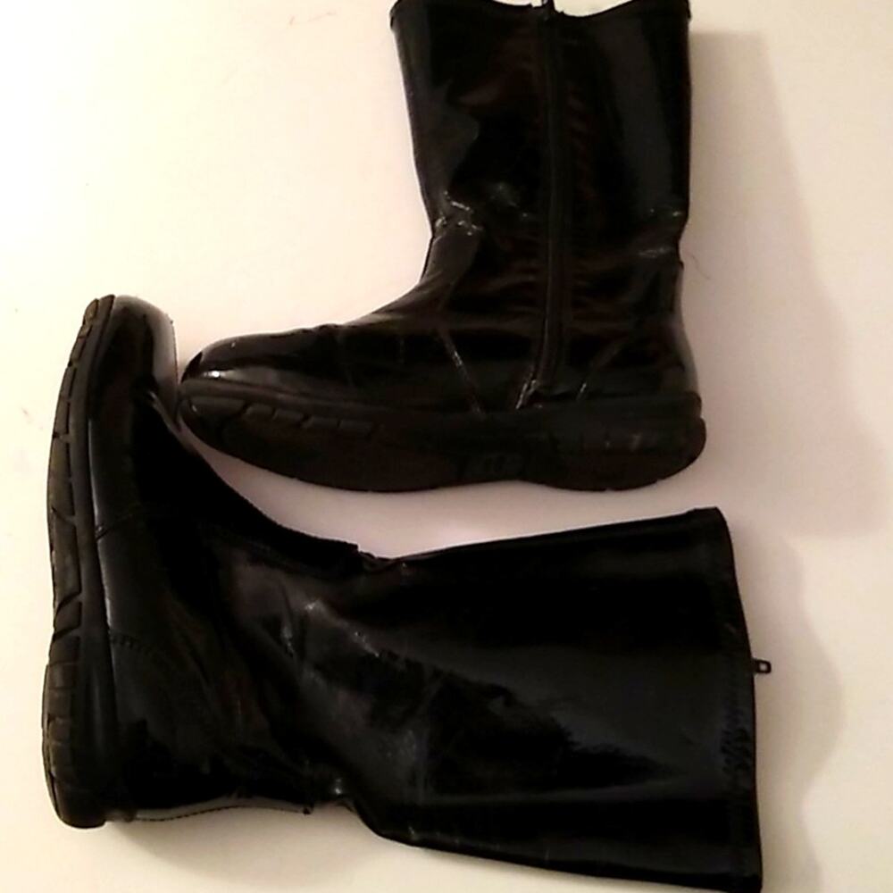 Falls Creek Candy patent leather boots